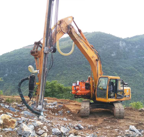 挖改鑽機