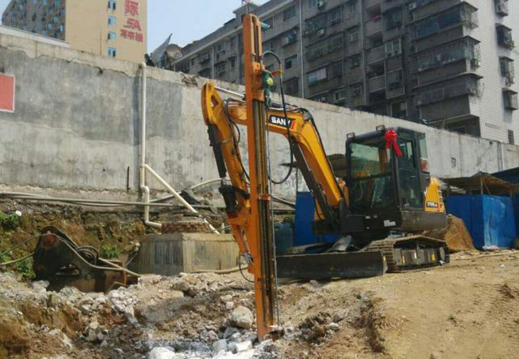 挖改鑽機