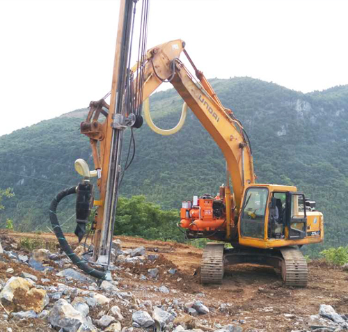 挖改鑽機